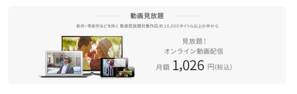 TSUTAYA TVとは